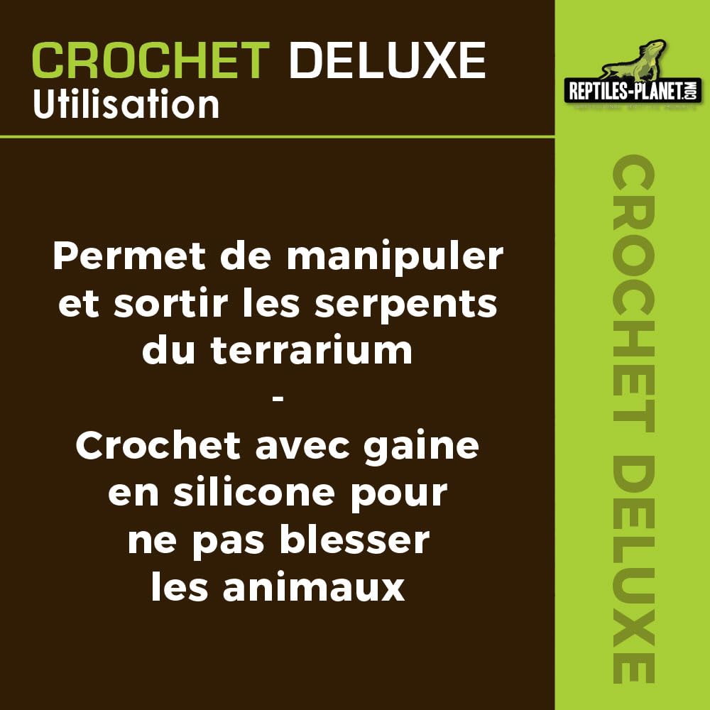 Reptiles-Planet Haken für die Handhabung von Serpent Deluxe, 40cm Größe