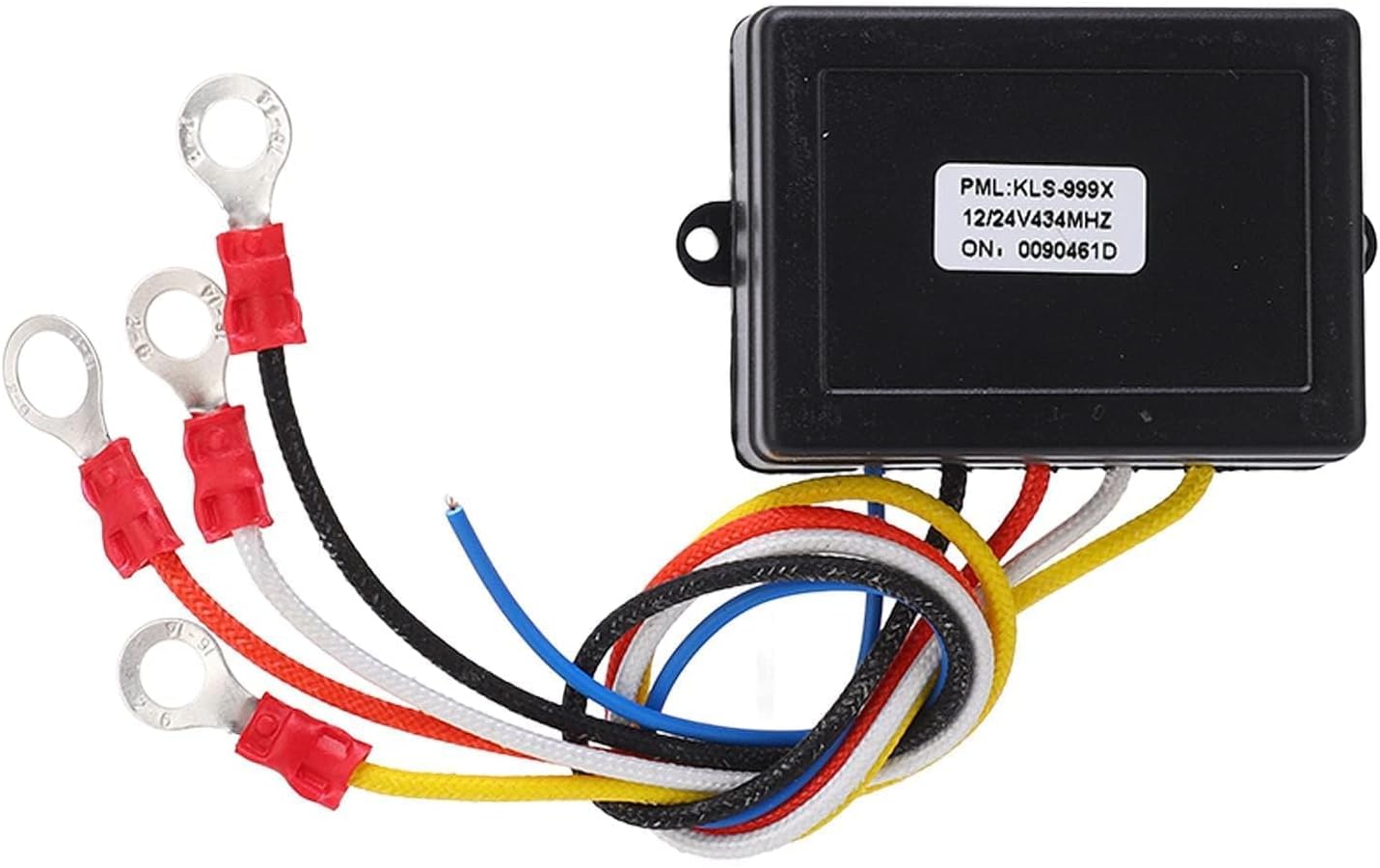 Wireless Winch Remote Control Switch, Universal Controller Key Receiver Kit DC 12V 24V 75ft Long Distance for ATV Truck Car 12V Recovery Wireless Winch Switch Handset Waterproof