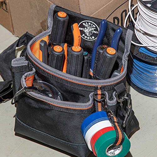 Klein Tools 33732INS 1000V Slim Tip Insulated Screwdriver Set, 2 Phillips and 1/4-Inch Cabinet Tips, Cushion Grip Handle, 2-Piece