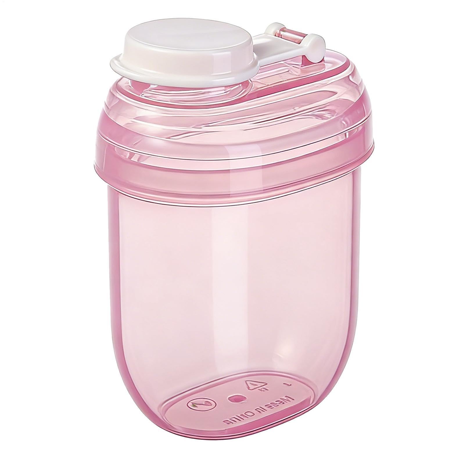5 Pack Formula Dispenser Portable PP Milk Powder Dispenser 8x6.7x4.7cm Travel Milk Powder Container Leakproof Box for Travel Outdoor Home Kitchen Nursery Feeding Refrigerator