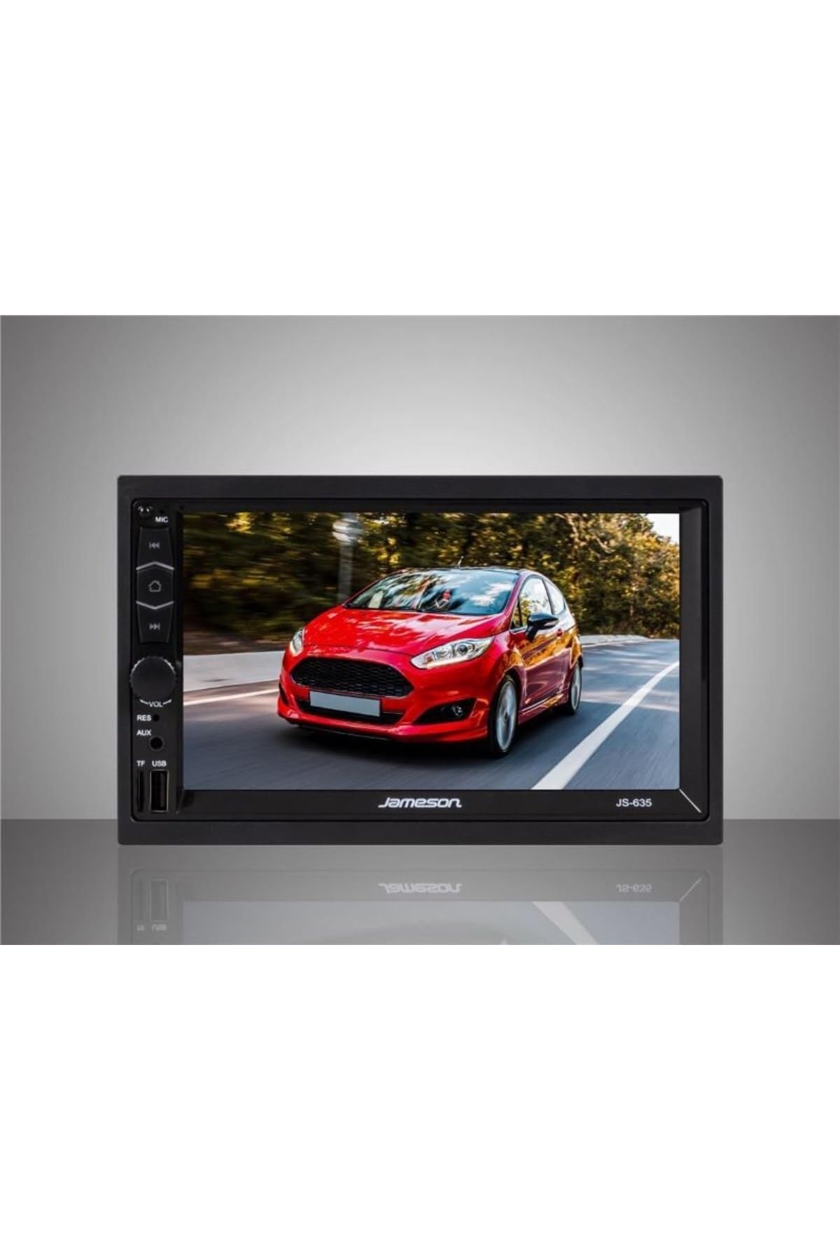 7 İnç Double Teyp, Multimedya Sistemi, Bluetooth Bağlantılı, Siyah, 2006-2012 Model Araçlar İçin Uyumlu