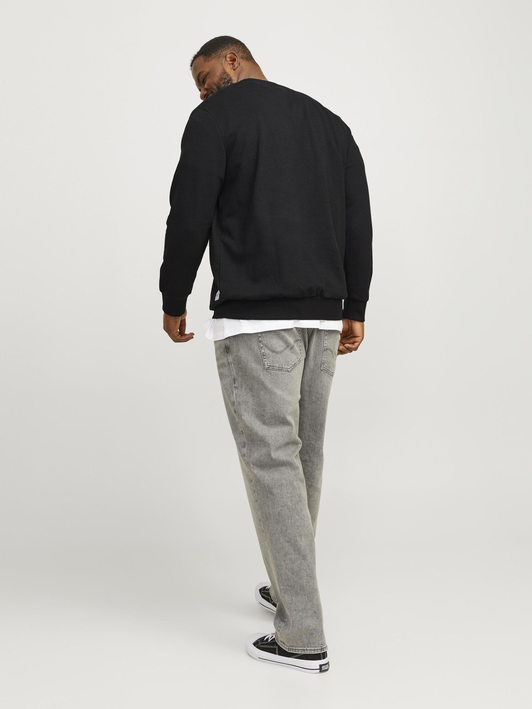 JACK & JONES Jjebasic Sweat Crew Neck Noos Sudadera para Hombre - 3