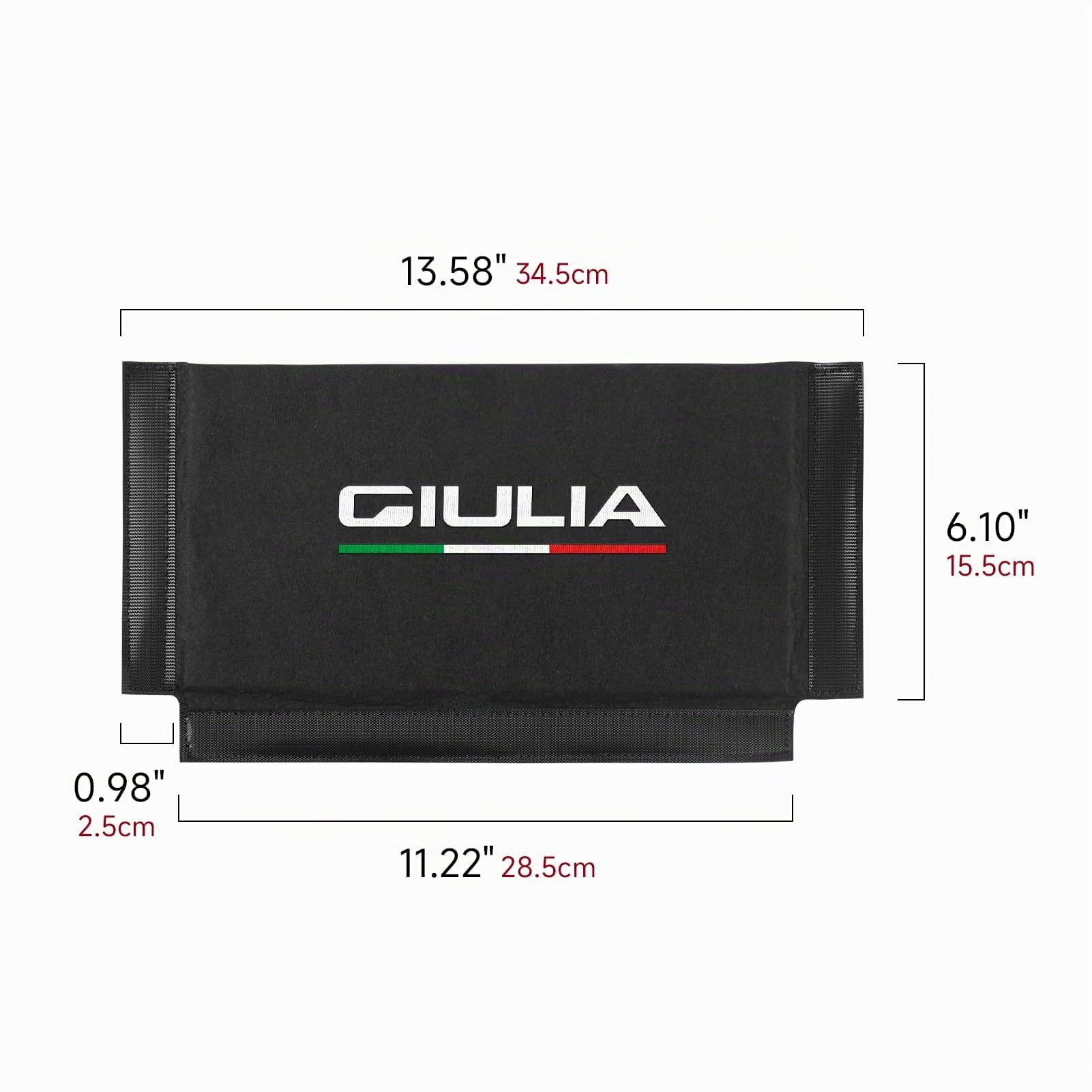 1 organizer per bagagliaio per auto, compatibile con Alfa Romeo Giulia 2016 2017 2018 2019 2020 2021 2022 2023 2024 accessori