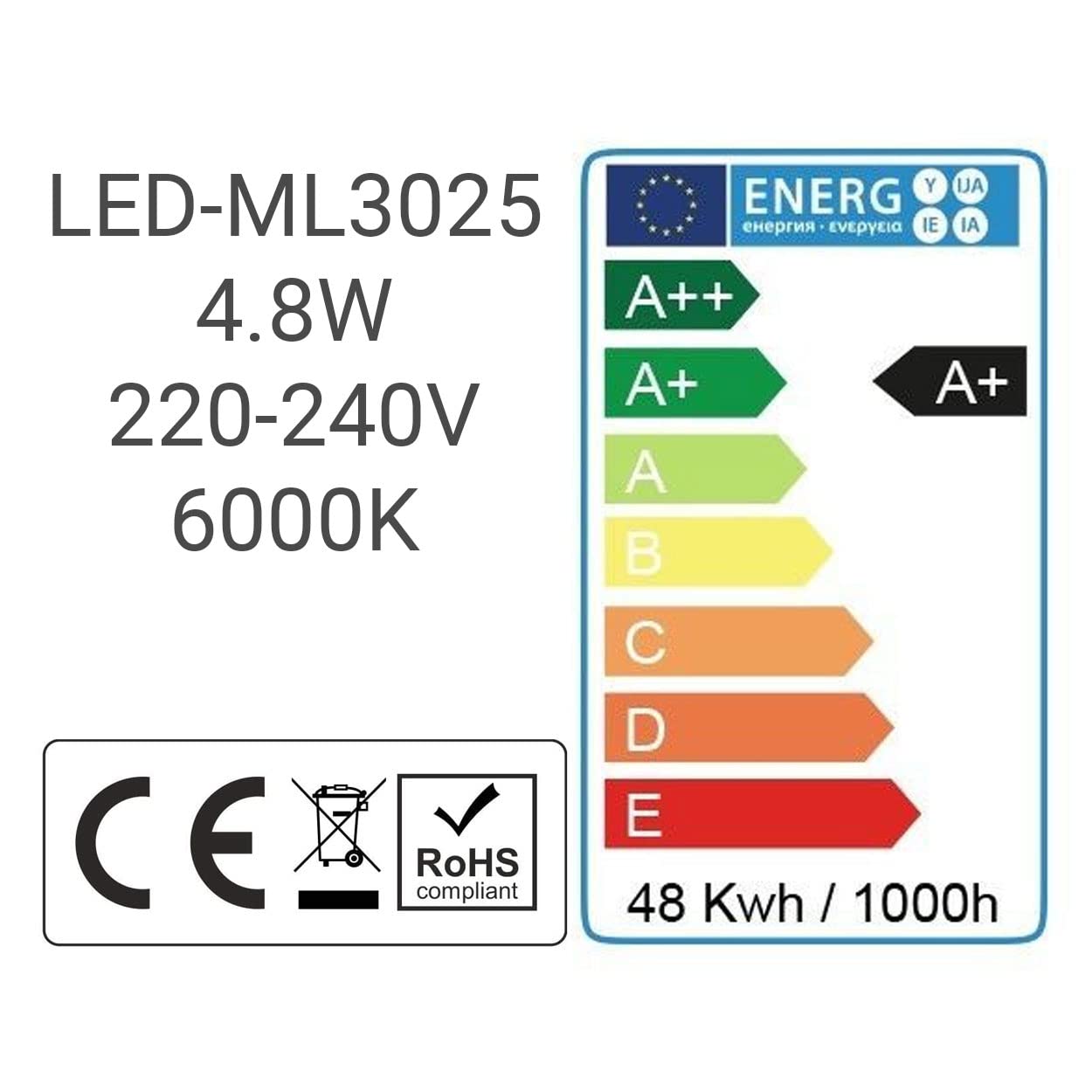 Web Convenienza Specchio Bagno con Luce LED - Specchiera Rettangolare + LED - Specchio da Parete (120 cm)