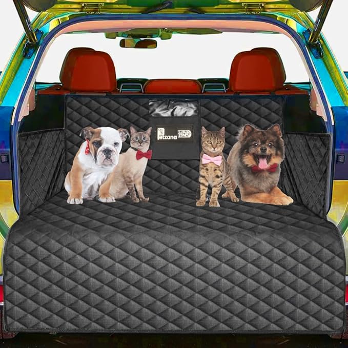 dog car boot protector with apron
