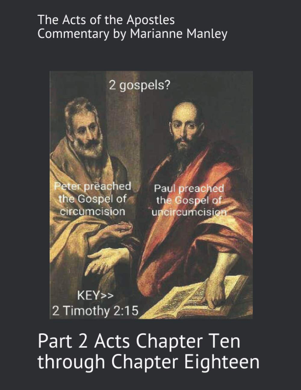 The Acts of the Apostles Commentary: Part 2 Acts Chapter Ten through Chapter Eighteen