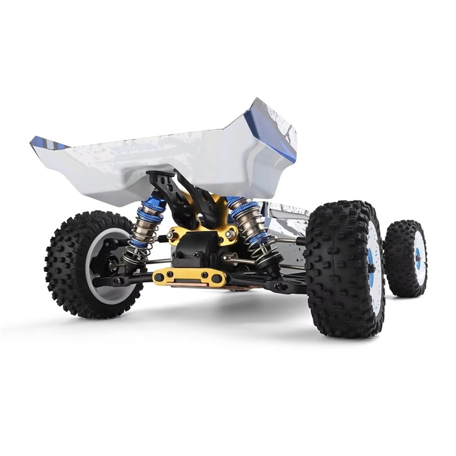 Neumático RC Compatible con Wltoys 124017 1/12 Piezas De Actualización De Coche RC, Accesorios De Repuesto, 4 Uds., Neumáticos Delanteros Y Traseros