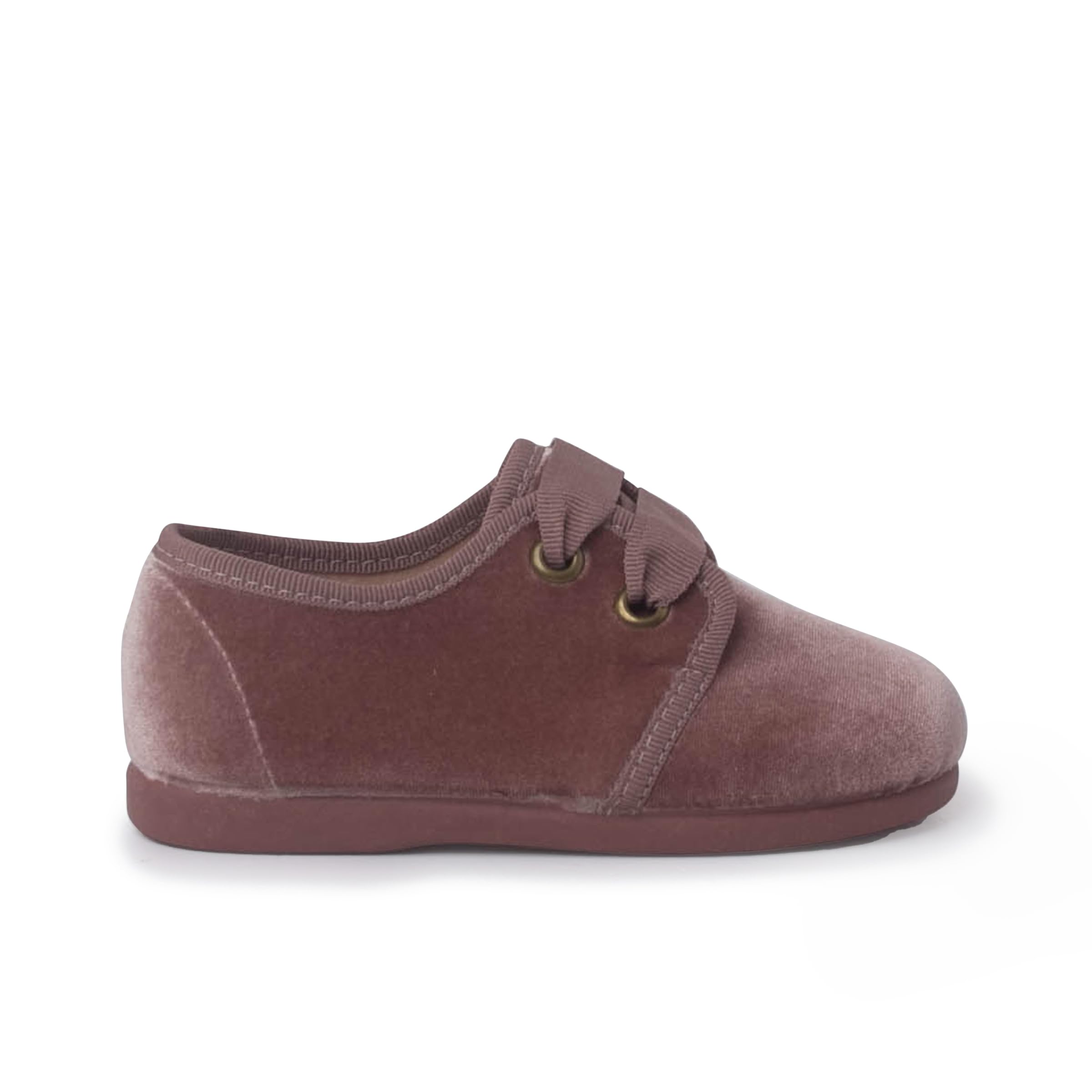 Pisamonas Zapato Terciopelo Cordón Faya