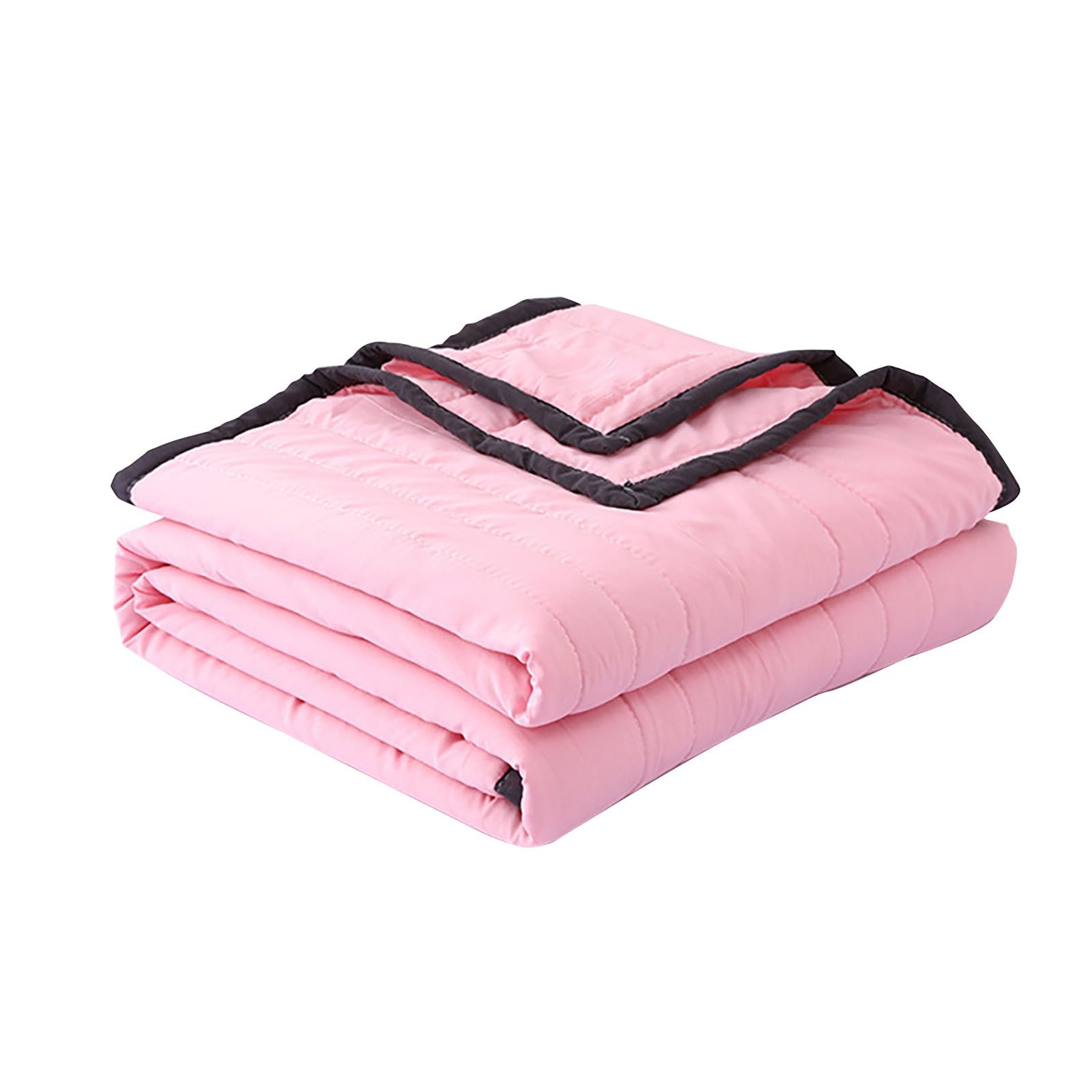 Summer Cooling Blanket for Night Sweats UK, Ice Cooling Blankets King Size Double Bed Adult Single Skin Friendly Plain Print Bed Blanket Cooler Quilt for Hot Sleepers Sweats All-Season Lightweight โ image 1