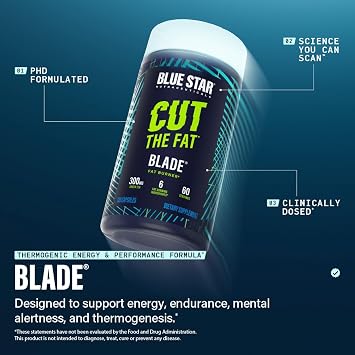 Blue Star Nutraceuticals Blade - Thermogenic Energy Formula 60 Servings