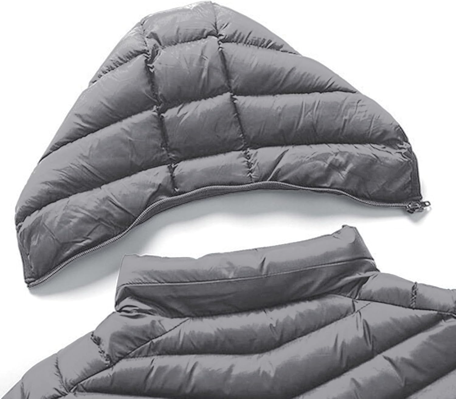Maiyifu-GJ Men's Puffer Jacket Hooded Lightweight Winter Warm Coat Windproof Thicken Quilted Down Coats Outerwear