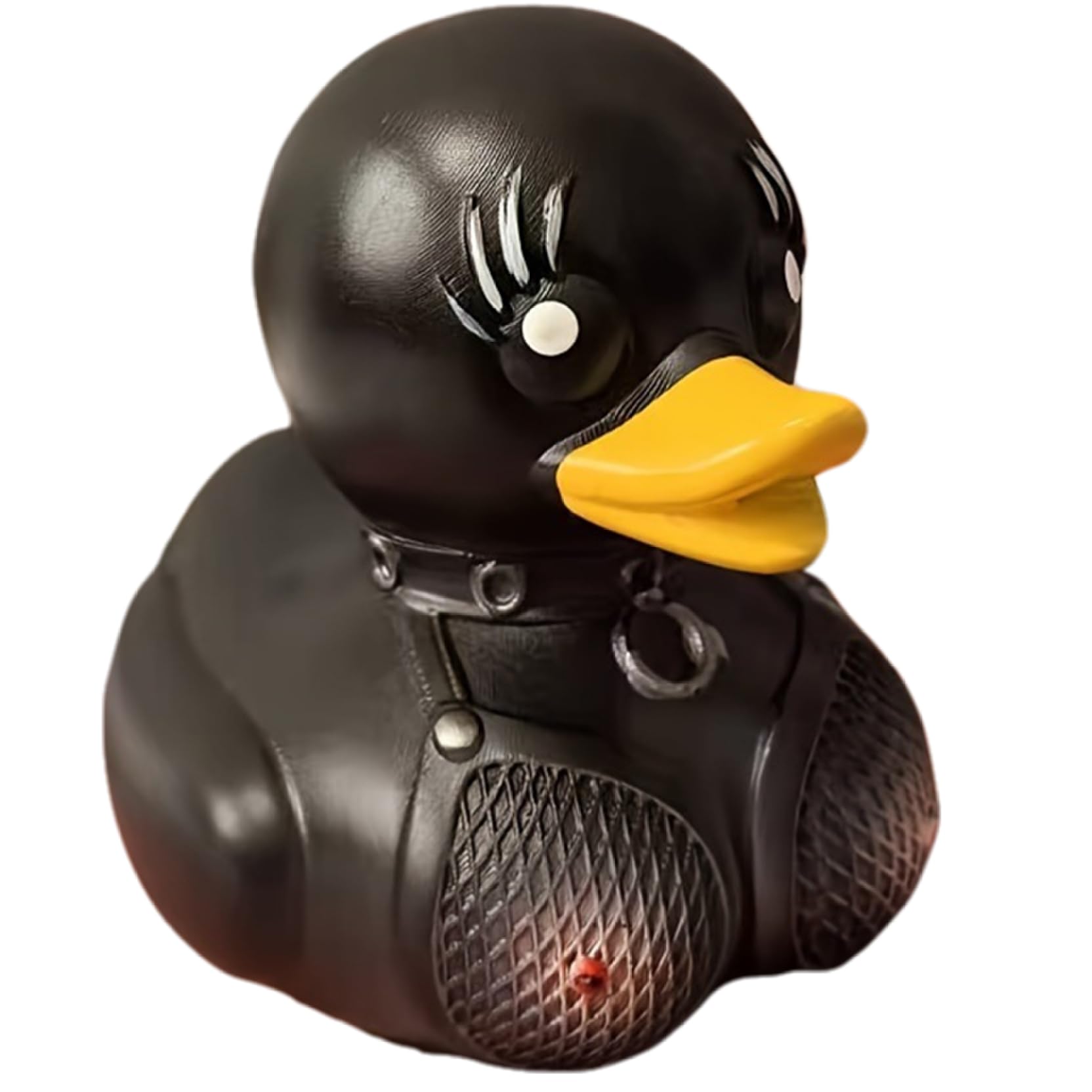 Monetais Rubber Ducks, 4 x 2 x 3 Unique Black Dancing Duck, Mini Plastic Halloween Ducks, Collectible Baby Bath Toys, Creative for Desk Home Decor Holiday Party Favors Supplies Dancing Duck