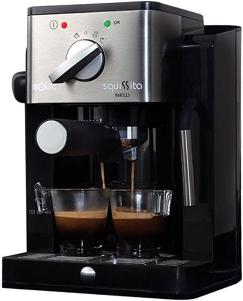 Cafetera Express de Brazo Solac CE4494 New Squissita Intelligent 19 bar 1,25 L 900W Plateado Inox