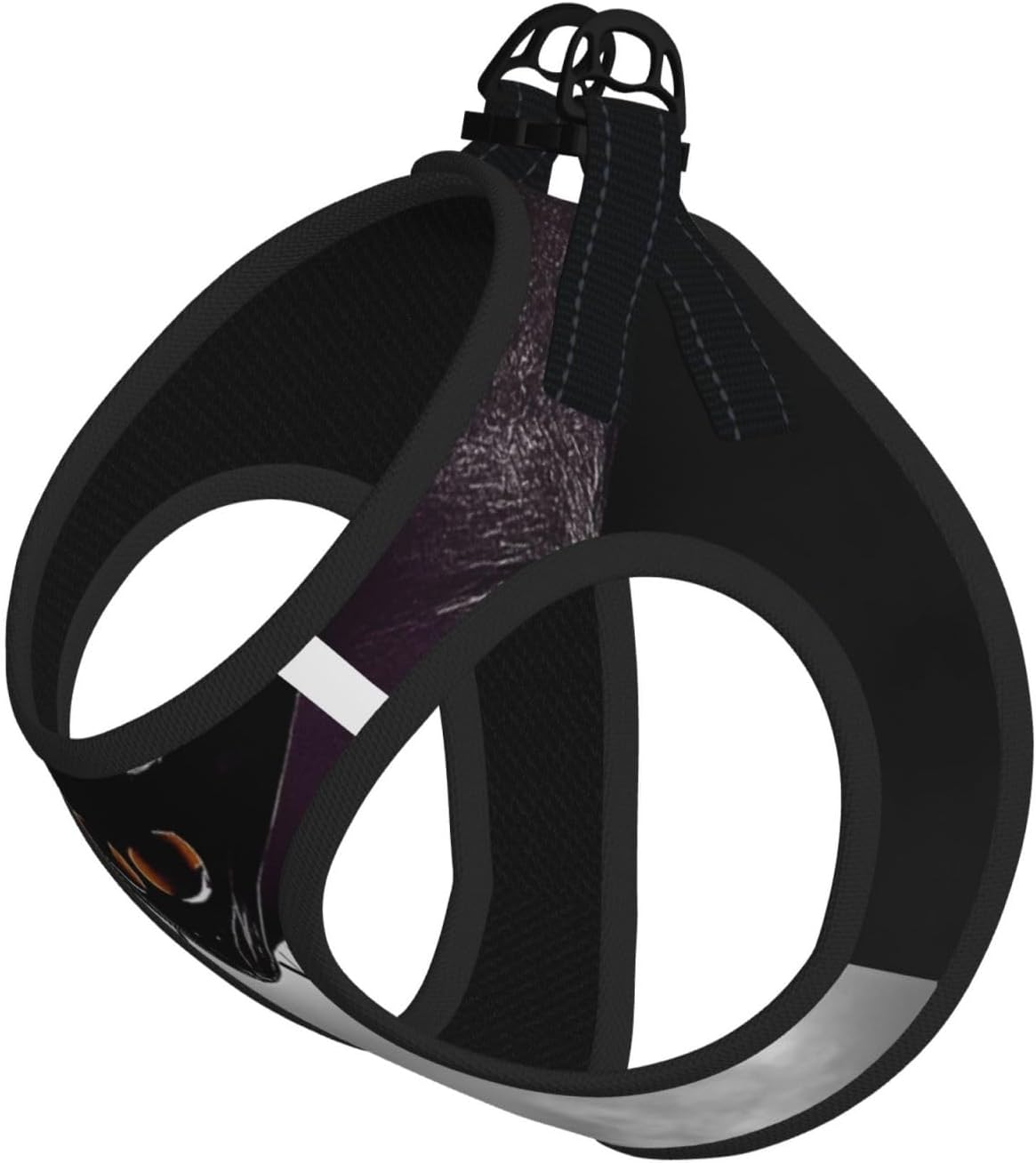 Bat Close-up Pet Vest Small Size Dog Harness and Leash Set for Training, Reflective & Adjustable with Accessories Medium