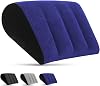 TheClover Air Pillow Triangular Pillow - Portable Pillow Air Pillow Ultra Lightweight Inflatable Wedge Pillow Backrest Cushion for Bed Lumbar Support Leg Lift Comfortable Sleep Travel Car Sleeping Outdoor