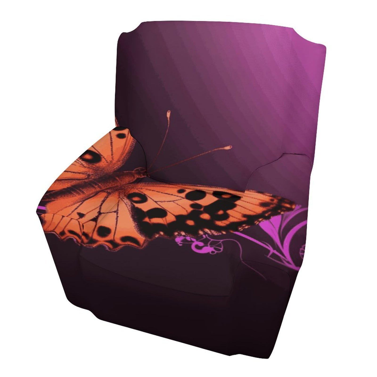 Fekiloot Style Nice Butterfly Couch Cover Sofa Cover Sofa Slipcover