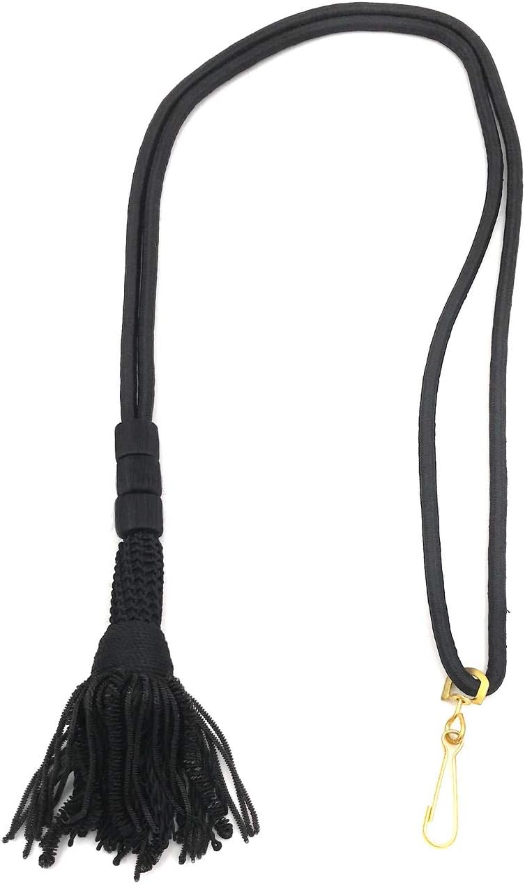 Bishop Tassel Pectoral Cord (Black)