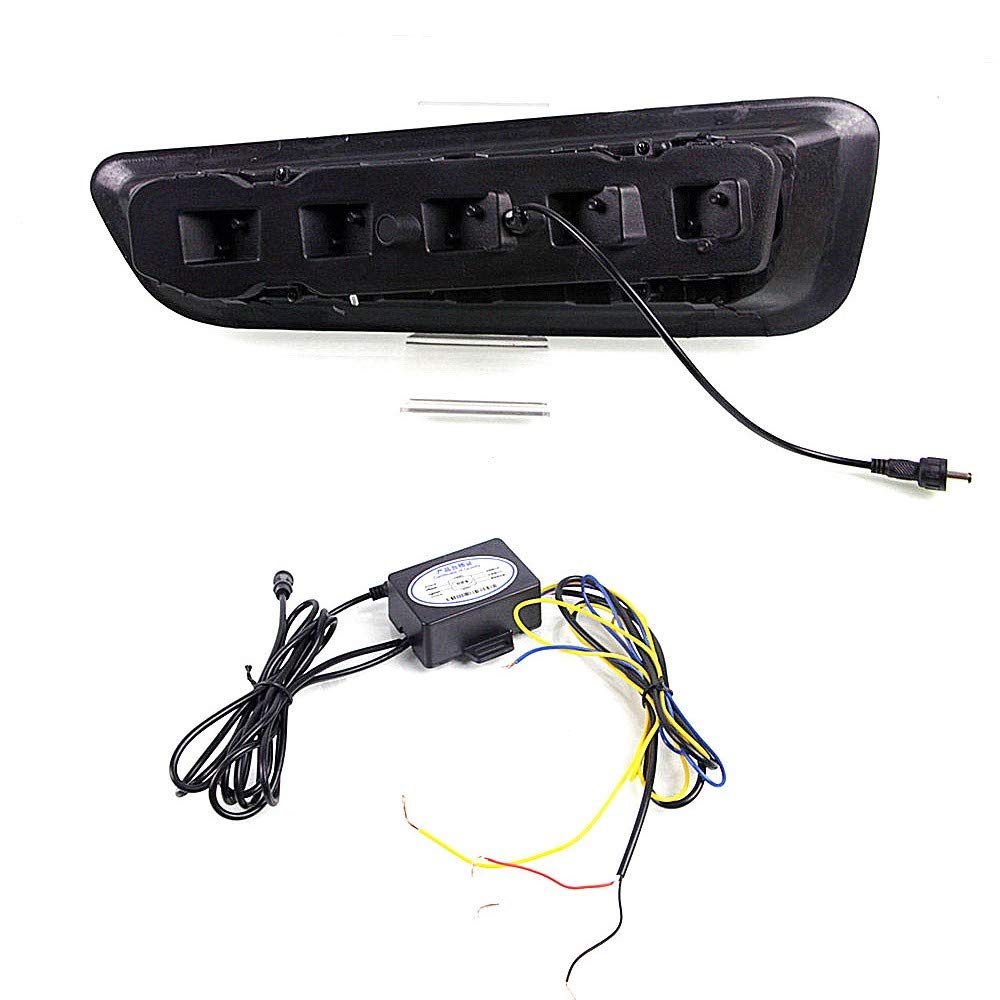 Światła LED do jazdy dziennej DRL do compatible for Ford F-150 Raptor 2017-2021, 6000K LED przedni zderzak DRL