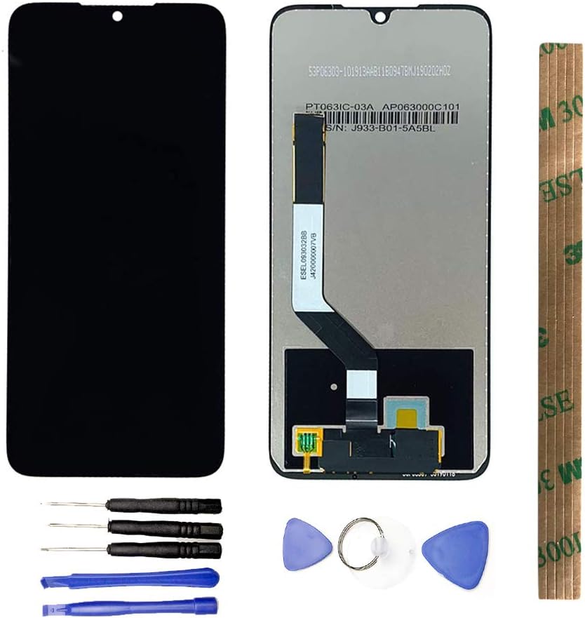 JayTong visualización LCD y digitalizador de visualización táctil de Repuesto Asamblea para Xiao-mi Red-mi Note 7/Note 7 Pro Negro