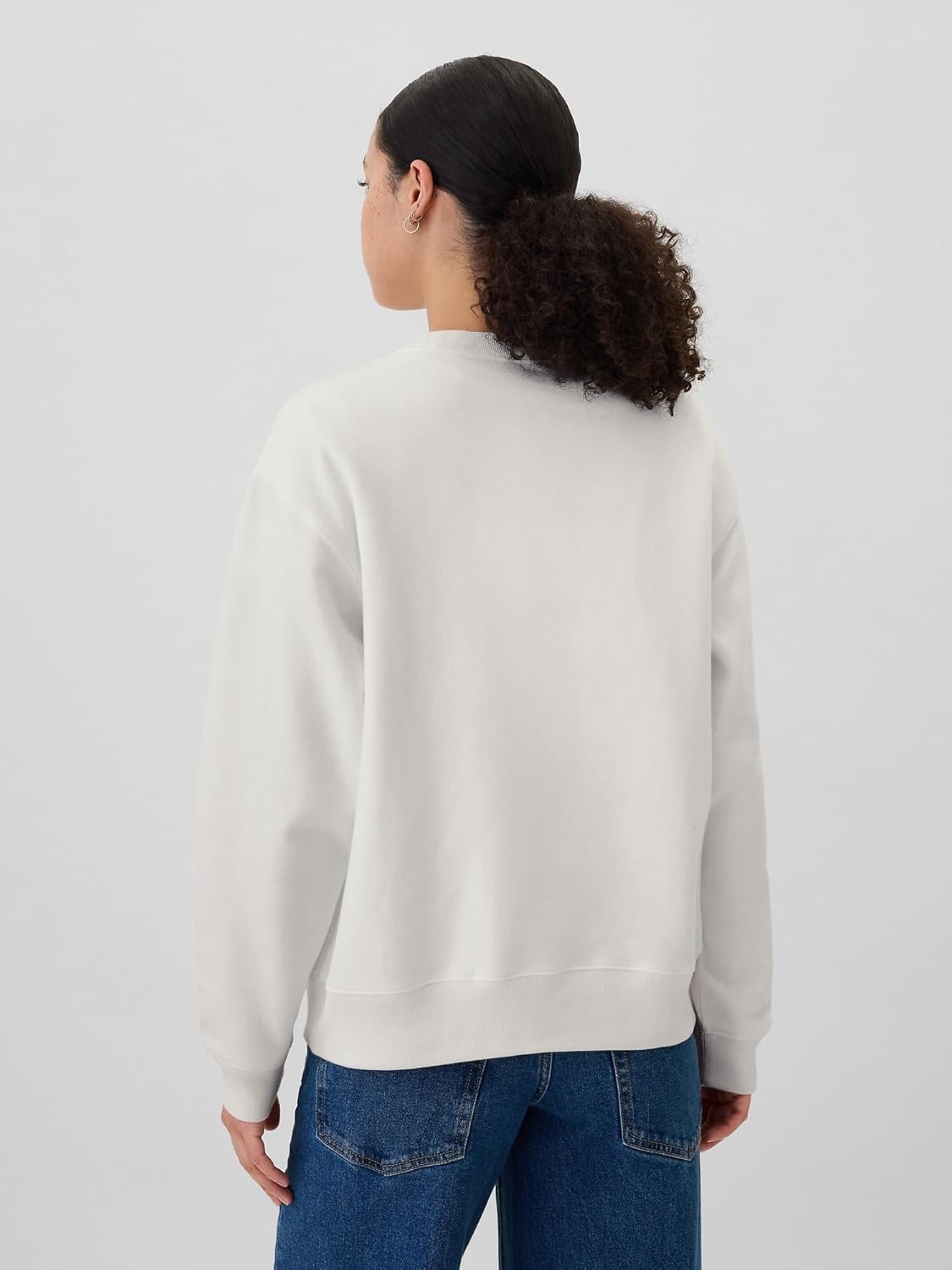 GAP Womens Heritage Crew Neck T-Shirt - Image 3