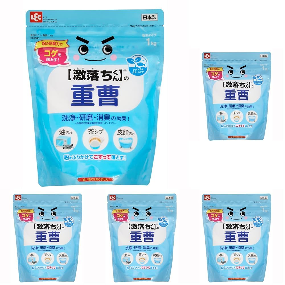 Amazon.co.jp: レック 【 激落ちくん 】 の 重曹 粉末タイプ 1kg /粉の