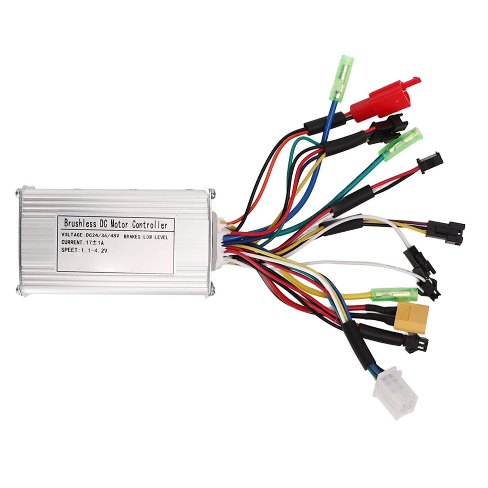 Kit de contrôleur de Moteur brushless pour vélo électrique 24V 36V 48V 250W 350W 17A avec Affichage LCD S866 et Accélérateur