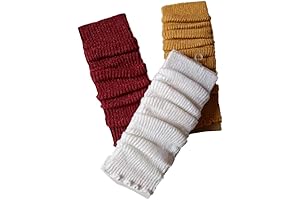 Premium Knitted Leg Warmers for Girls Ages 4-6