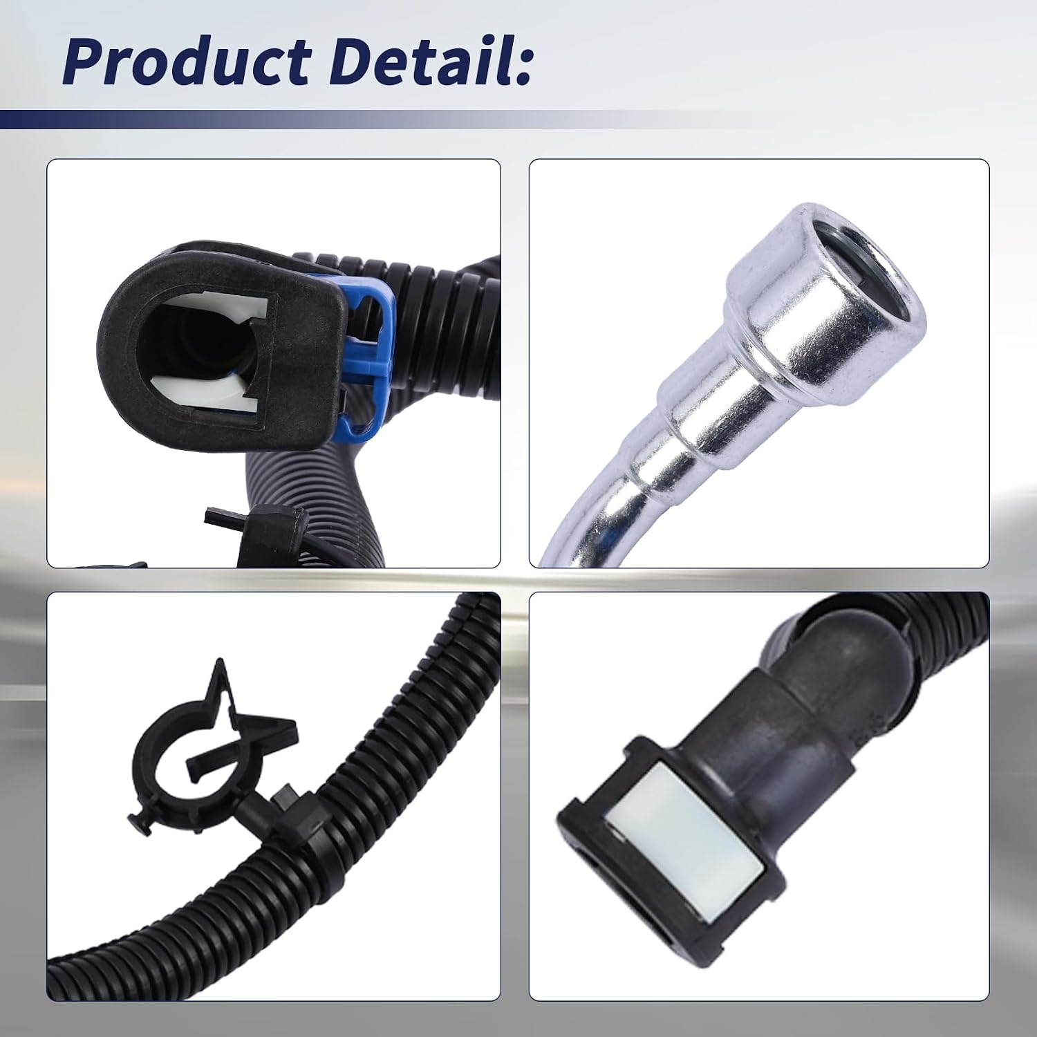 68141849AD Fuel Supply Tube Line Compatible with Jeep Wrangler 2012 2013 2014 2015 2016 2017 2018 Fuel Supply Pipe