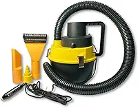 Aspirador de Pó e Líquido Automotivo Portátil 90W 12V, Potente e Resistente