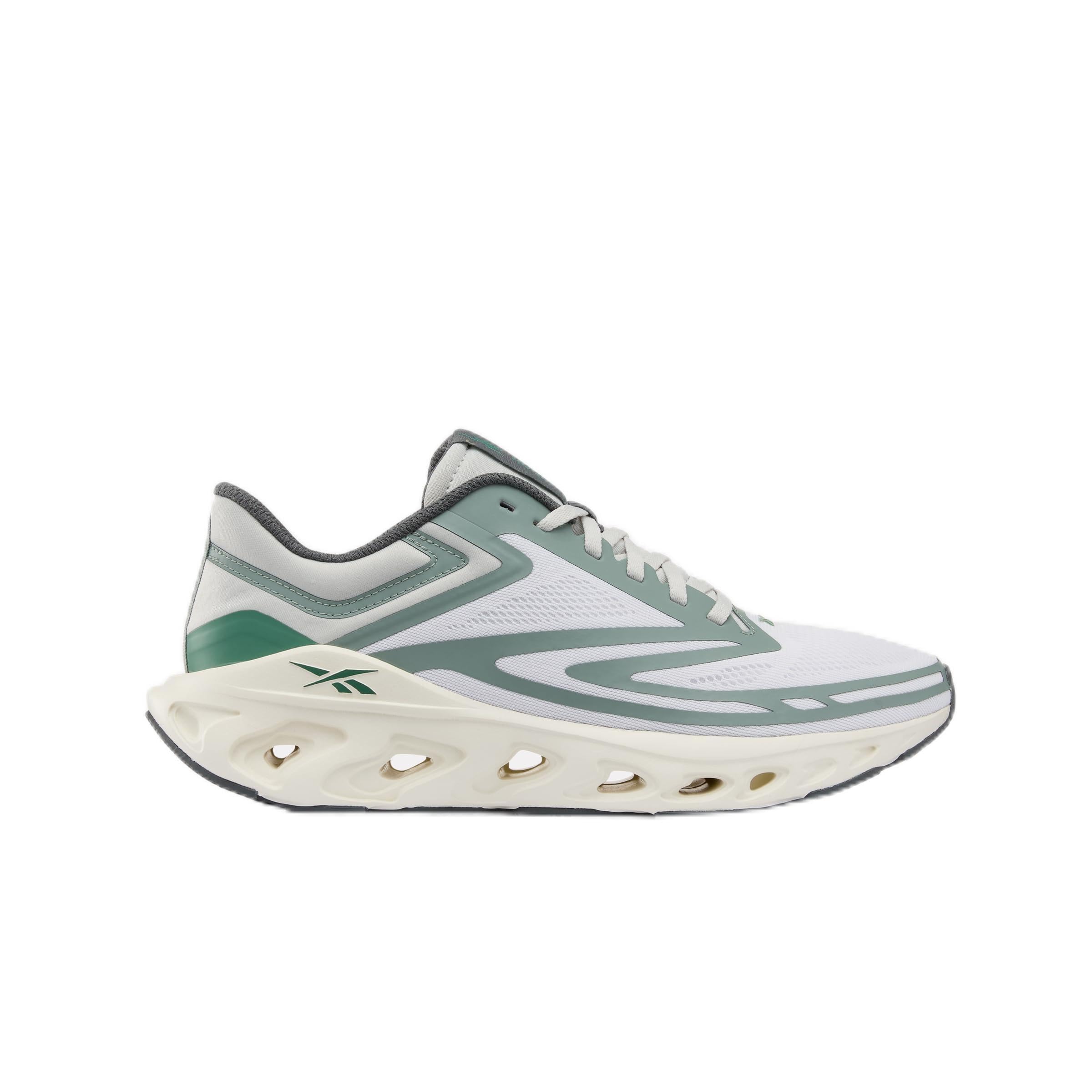 Reebok Unisex Fuel Flex Run Trainers, FTWR White/Light Fog/Field Green, 39 EU
