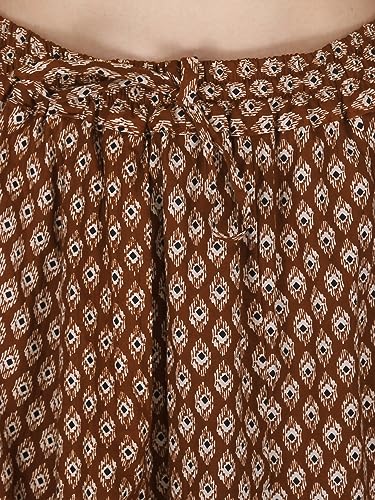 Image of Sttoffa Cotton Printed Women Wear Maxi Long Skirt 40 inch inch Full Length