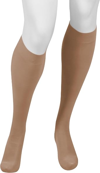 Juzo Move 3611 Knee-High, 20-30 mmHg Closed Toe Compression Stocking with Silicone Top Band - Men & Women,