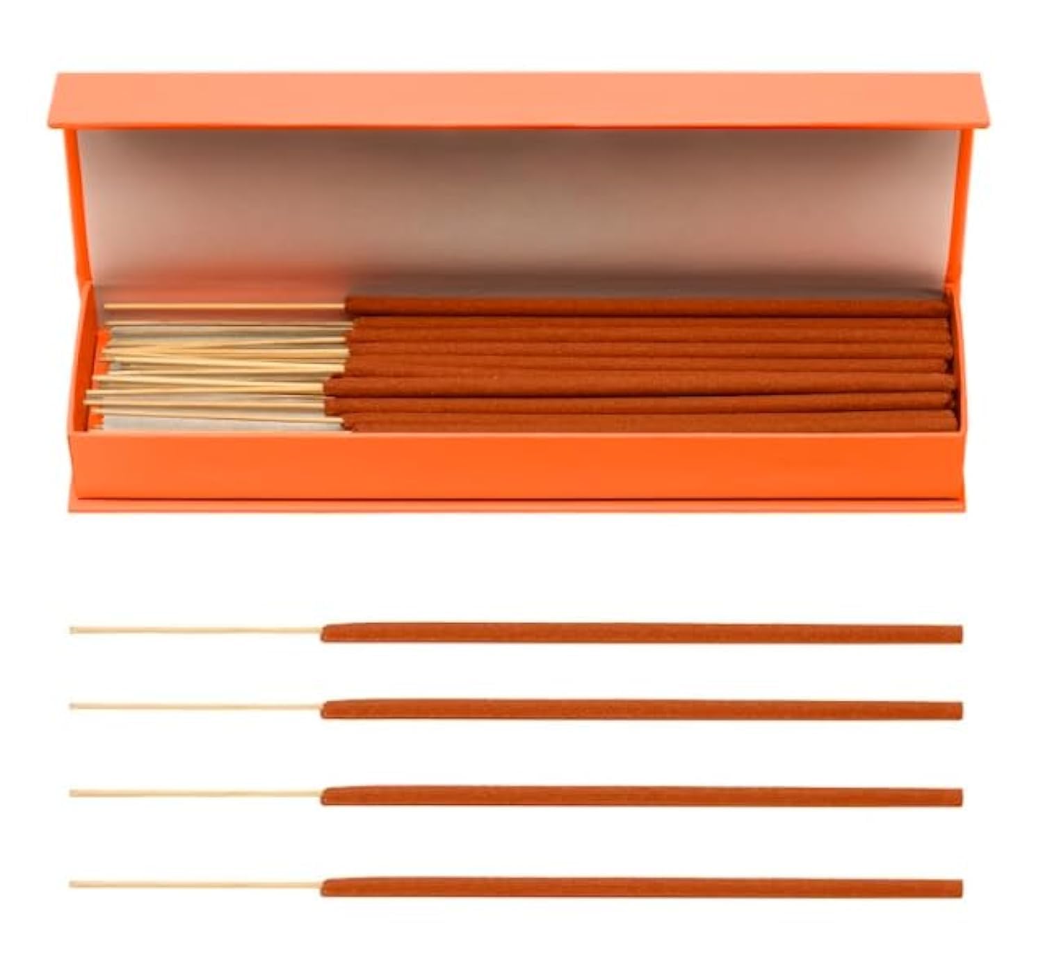 Luxury Incense Sticks (30pcs) - Mandarin Pepper | Vegan, Cruelty-Free, Earth-Friendly | Inviting, Captivating, and Rich Incense | Mystical Fragrance Incense Stick