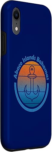 Vista 21 de iPhone XS Max Bahama Vibes - Bahamian Sailing Anchor Abaco Islands Bahamas Case