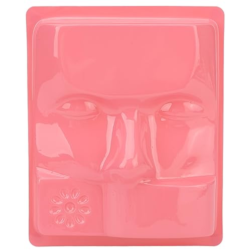 Miniatura 9 de Kit de extensión de pestañas de 10 piezas, bandeja de práctica de extensión de pestañas 3 en 1, bandeja de cabeza de maniquí de pestañas para