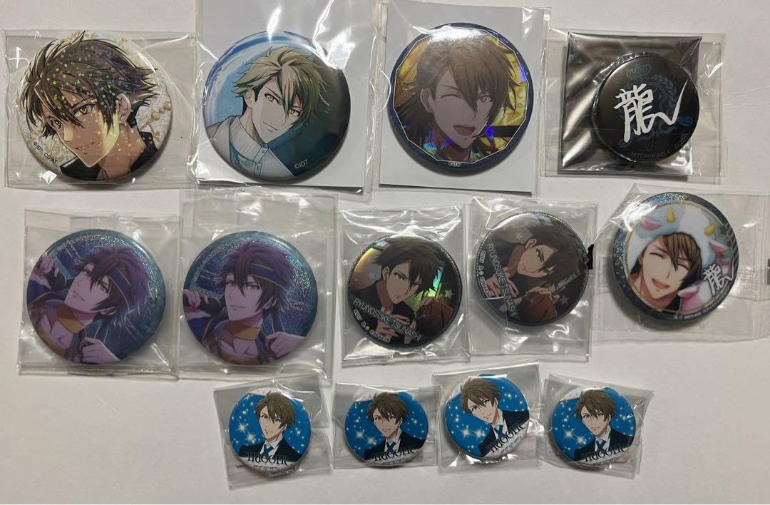 アイドリッシュセブン 十龍之介 TRIGGER記念日缶バッジ アイドリッシュセブン 缶バッジセット グループ記念日2023