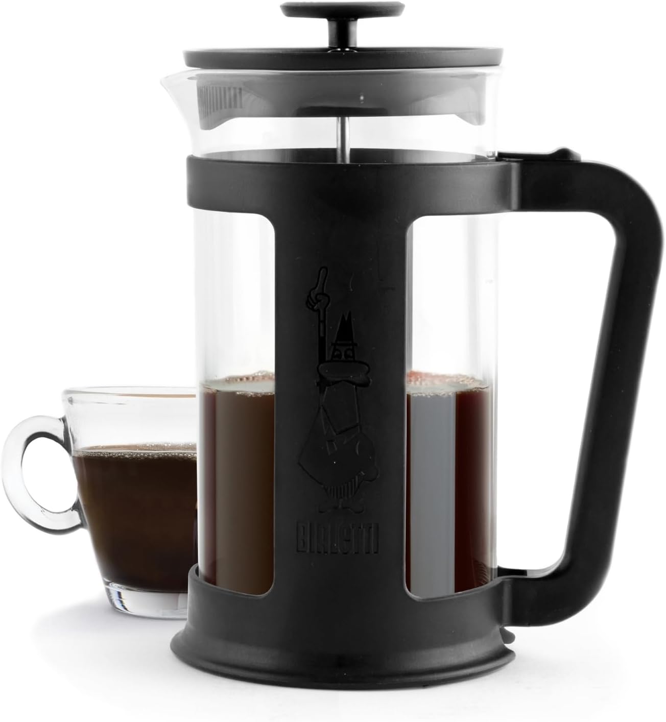 Bialetti French Press 350ml Smart Coffee Maker, Black