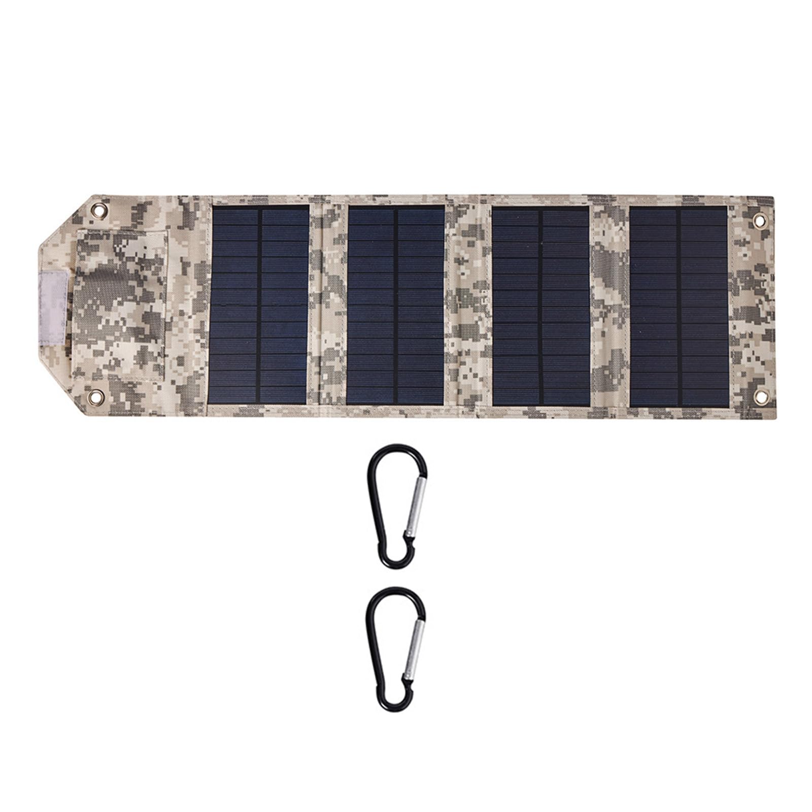 Buxuaaaa Camouflage Efficiency 8W 5V Single Usb Output Solar Charging Cell Plate Compact Folding Solar Plates Charging Device For Power Station