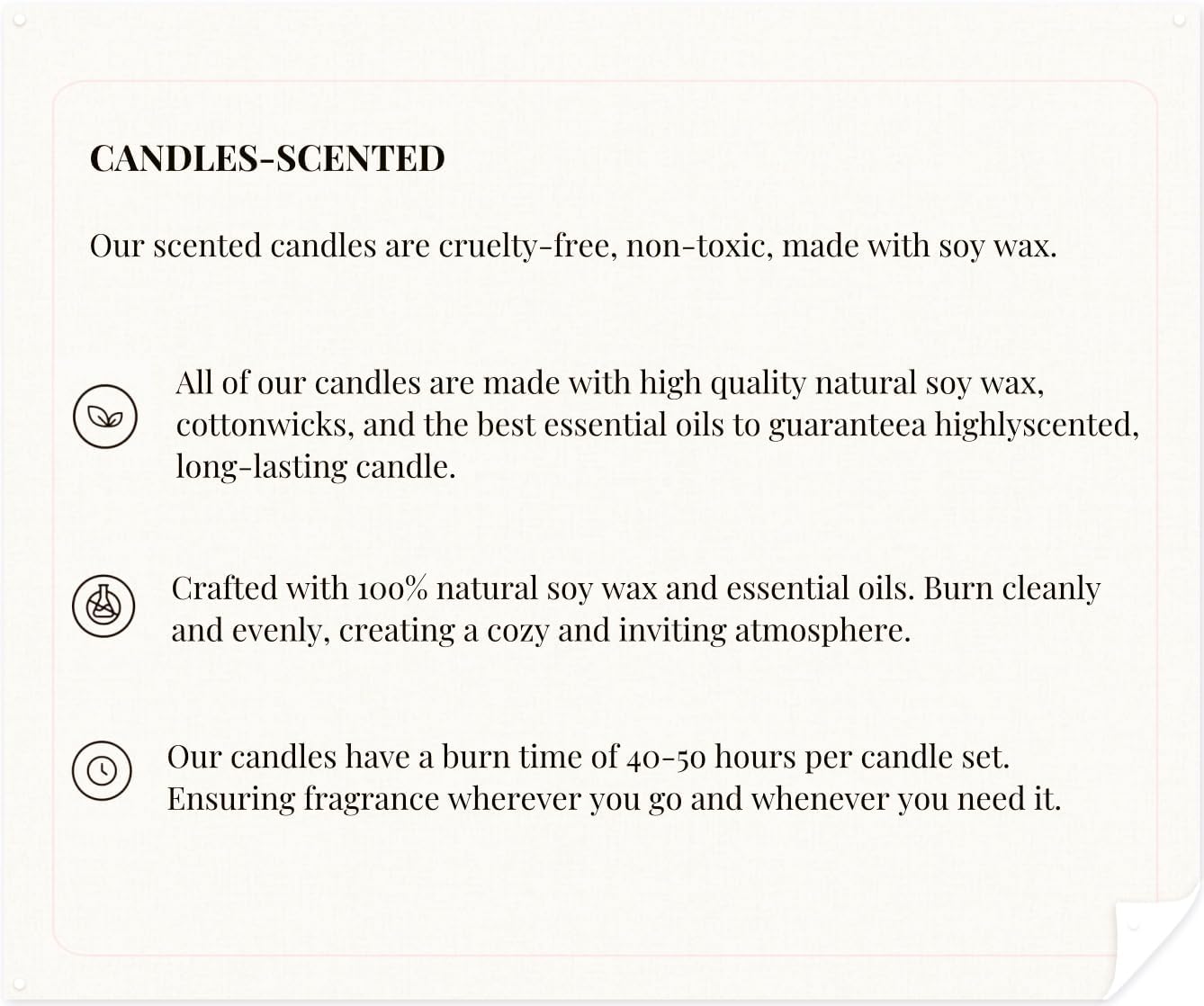 I Love You Gifts for Her, Romantic Gifts for Anniversary Wedding, Showing Your Love and Appreciation for Friend Wife Husband Women Men Mom BFF, Vanilla Scented Candle - Image 5