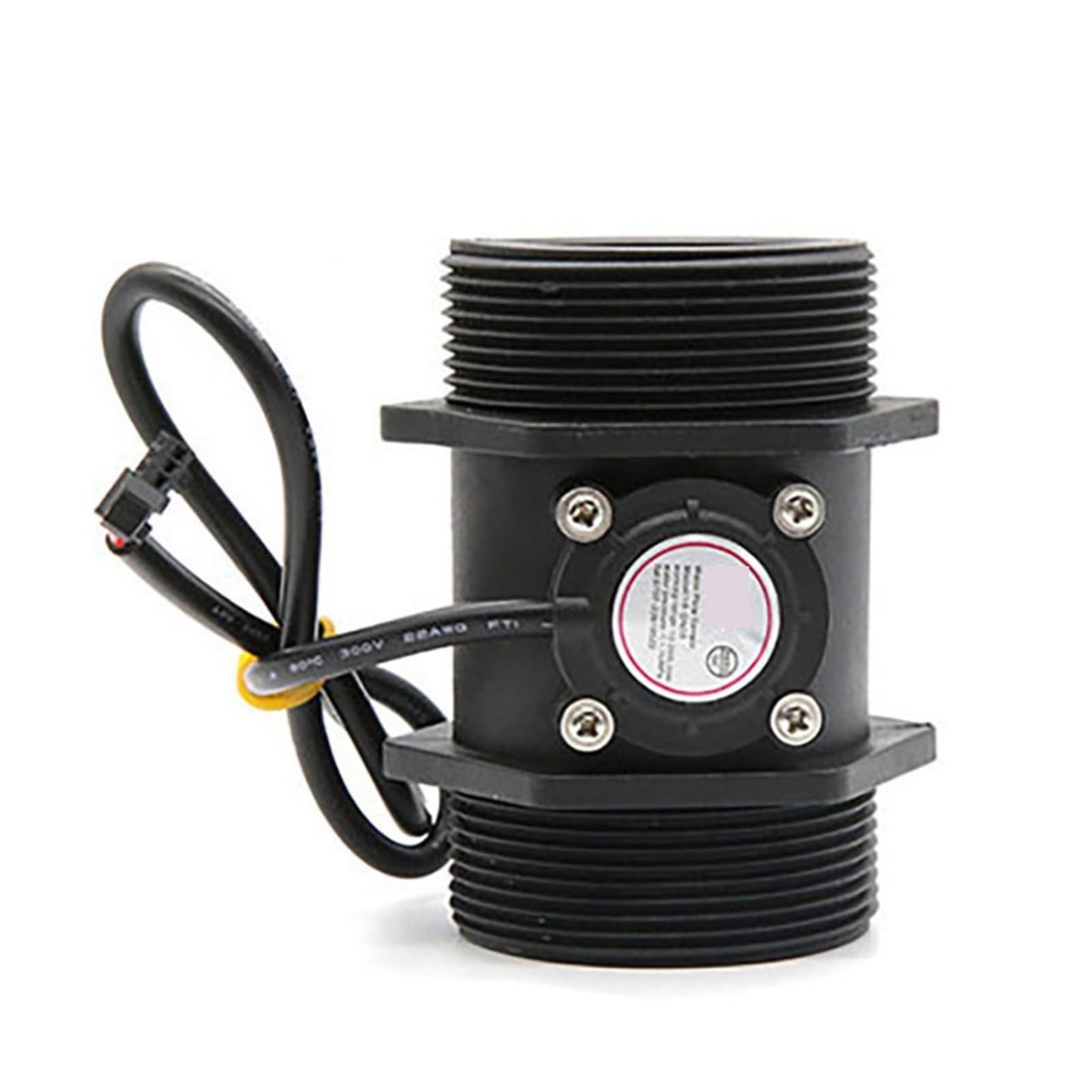 MKHJKIOII 2" DC5-18V Water Flow Sensor Flowmeter, Hall, Control Liquid Switch