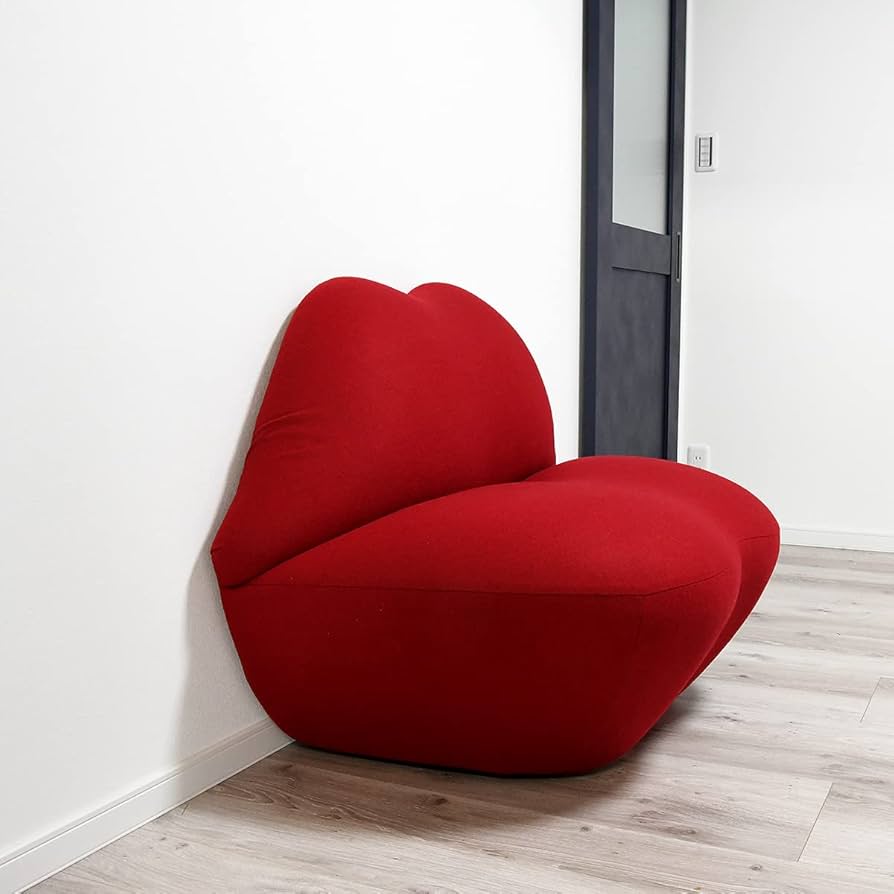 Amazon｜キスソファ シングルサイズ 色レッド STUDIO65による