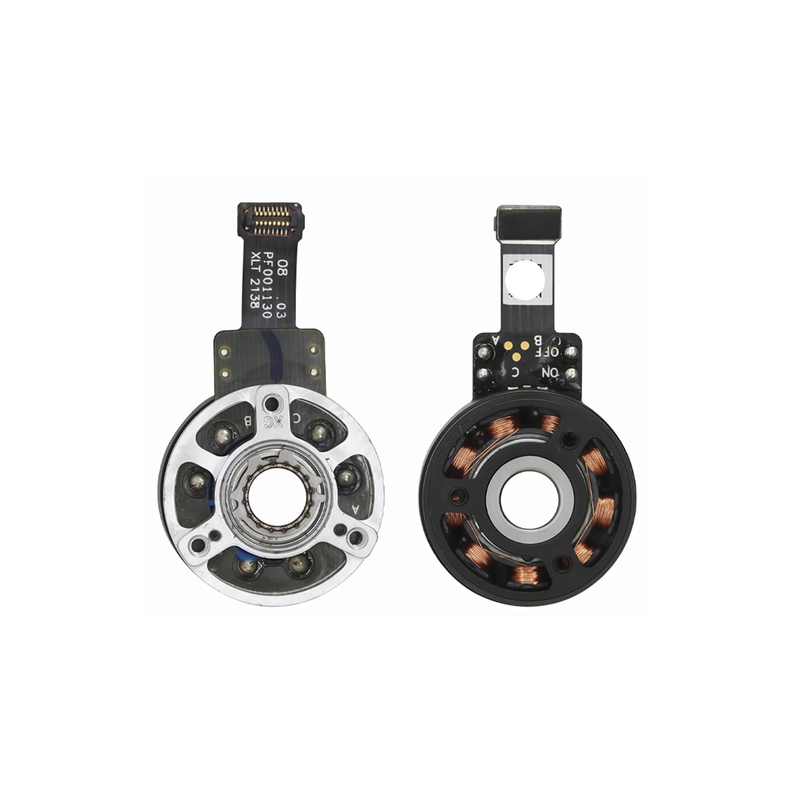 Staffa braccio gimbal, compatibile con DJI, Mavic 3 Mavic 3 Cine | Kit di riparazione asse motore roll yaw pitch a tre assi integrati(Pitch Motor)