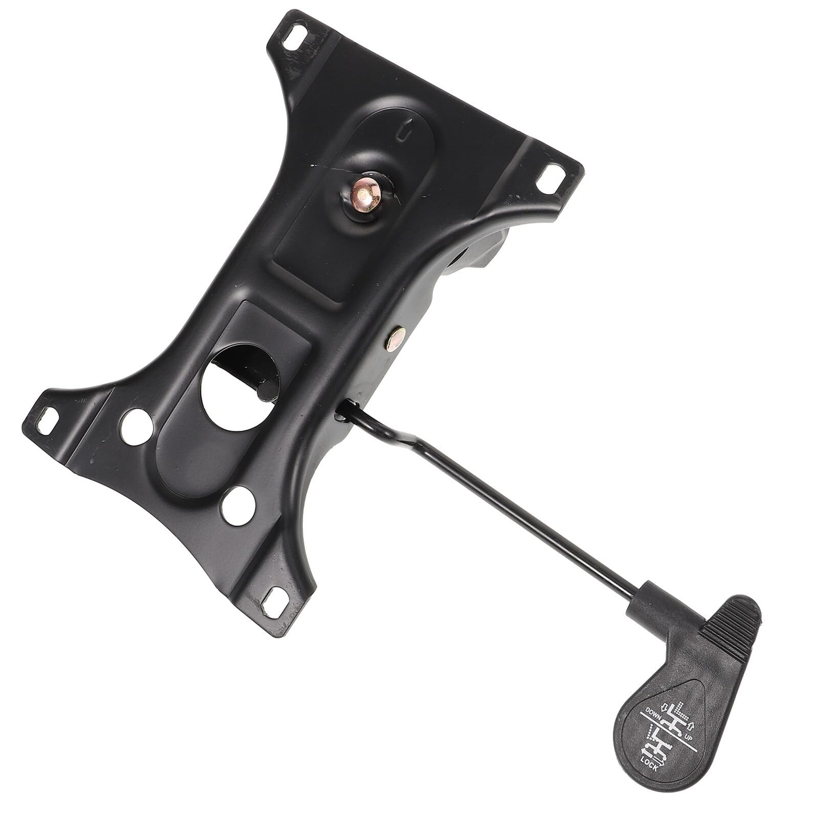 Toyvian Placa Giratoria Silla Base Giratoria para Silla De Oficina De Plástico y Metal Mecanismo De Control De Inclinación Funcionamiento Giratorio y Elevable