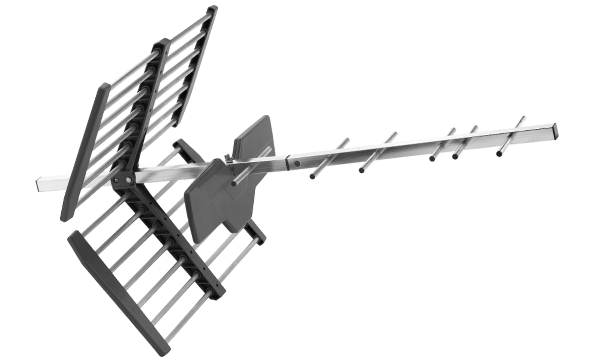 One For All SV9453 Antena Telewizyjna, 76 x 39 x 44 cm, Srebrny/Czarny