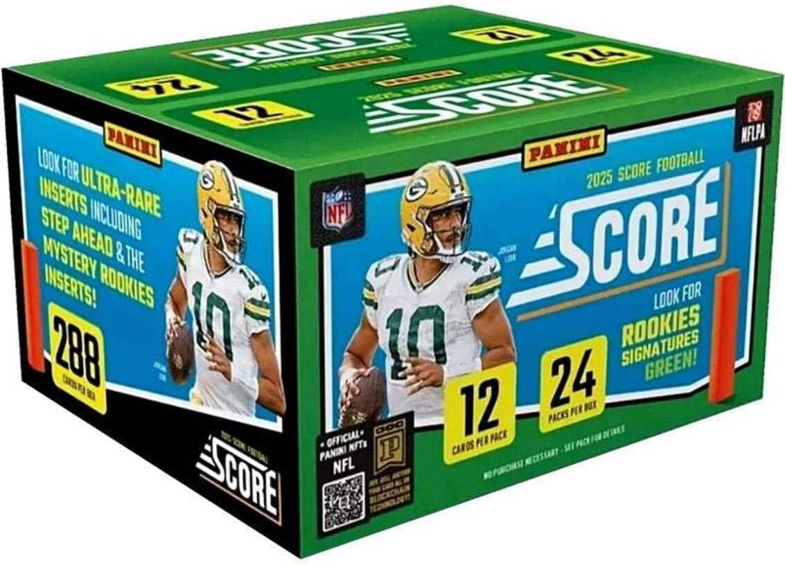 Panini 2025 Score Football NFL Retail Box