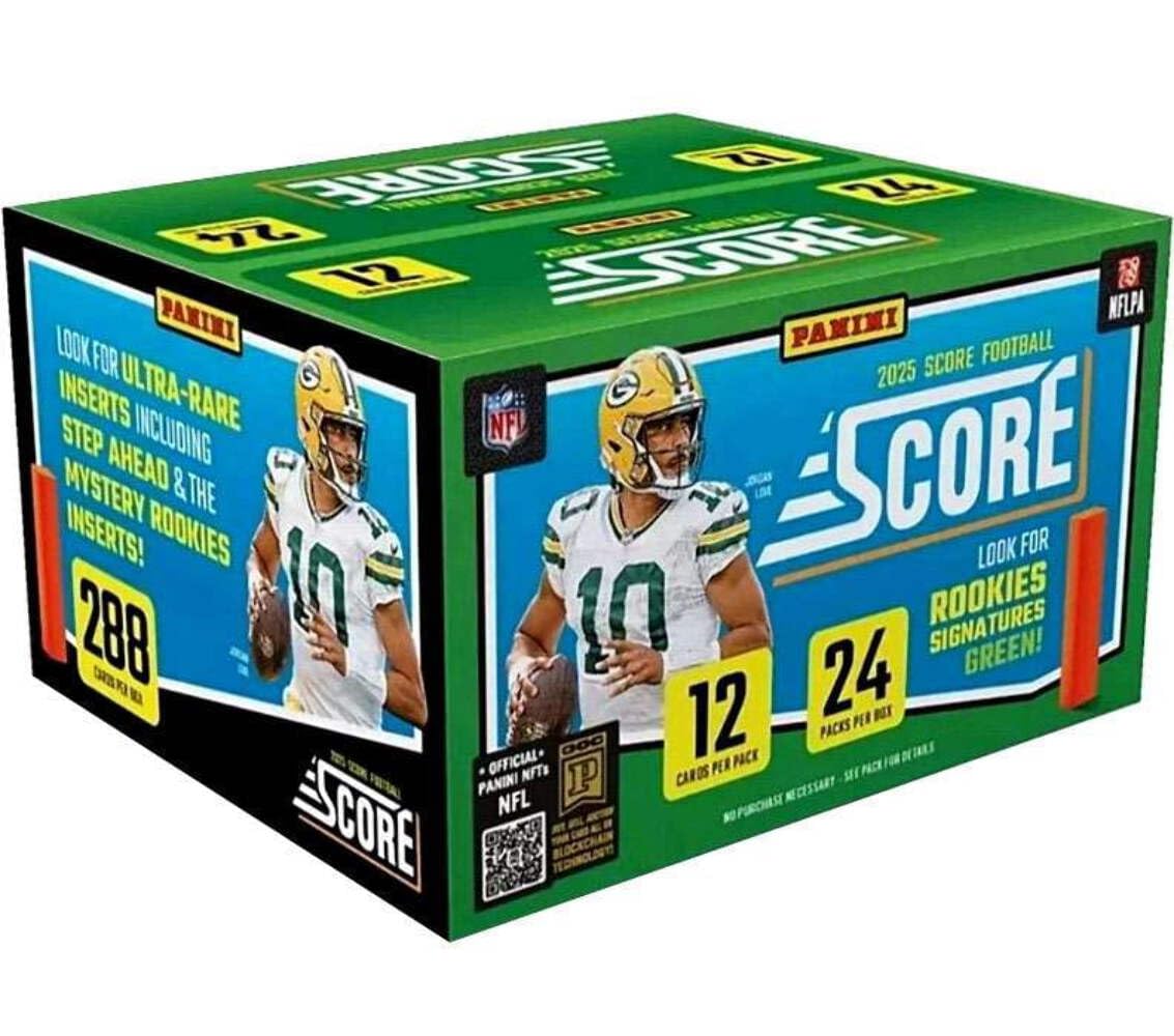 Panini 2025 Score Football Retail Box