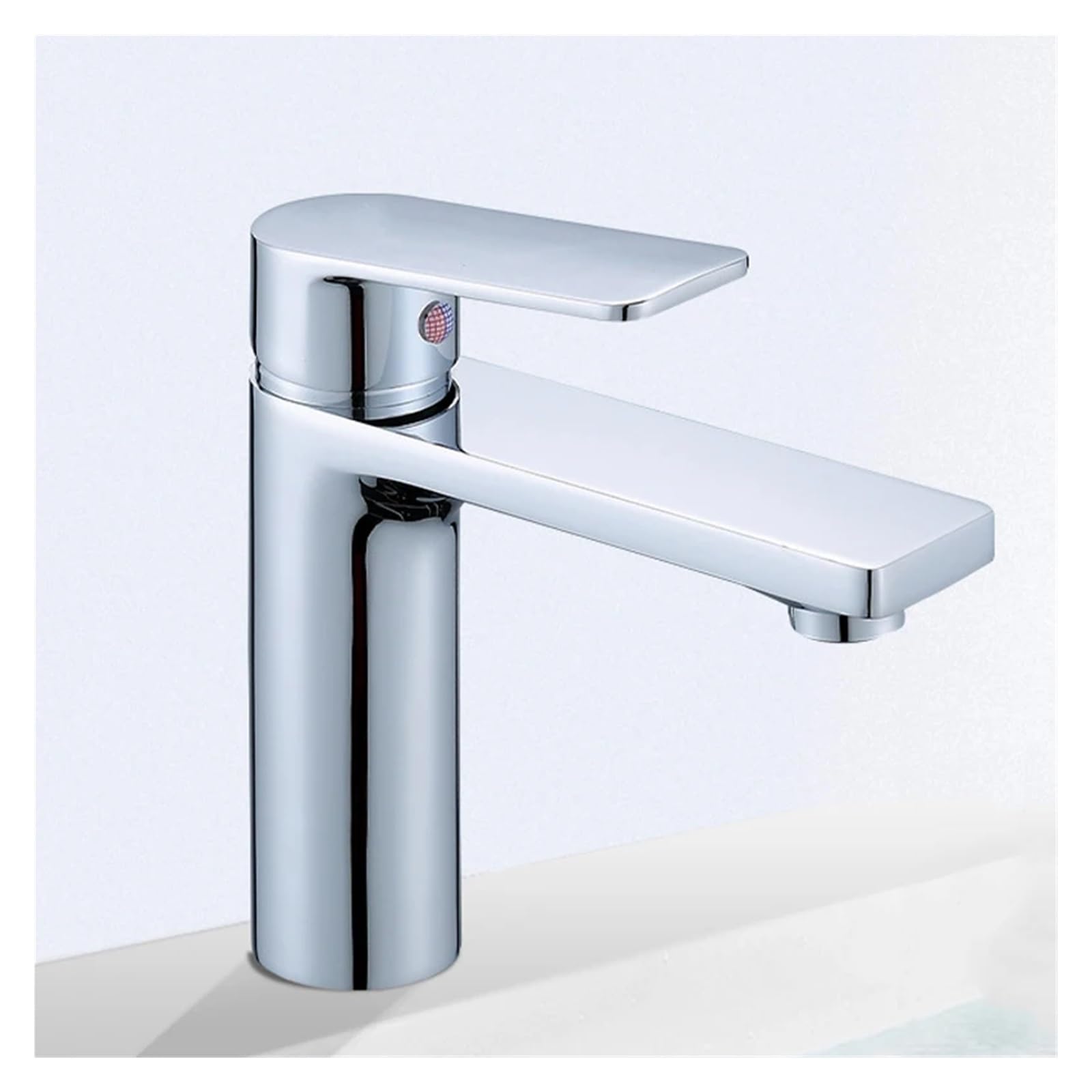 Robinet lavabo salle de bains laiton moderne - Évier pratique à poignée unique