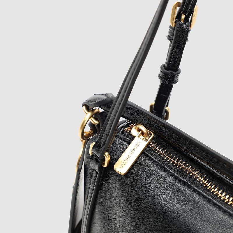 URBAN REVIVO Women's 2026 Spring Key Charm Top Handle Shoulder Bag - Image 2