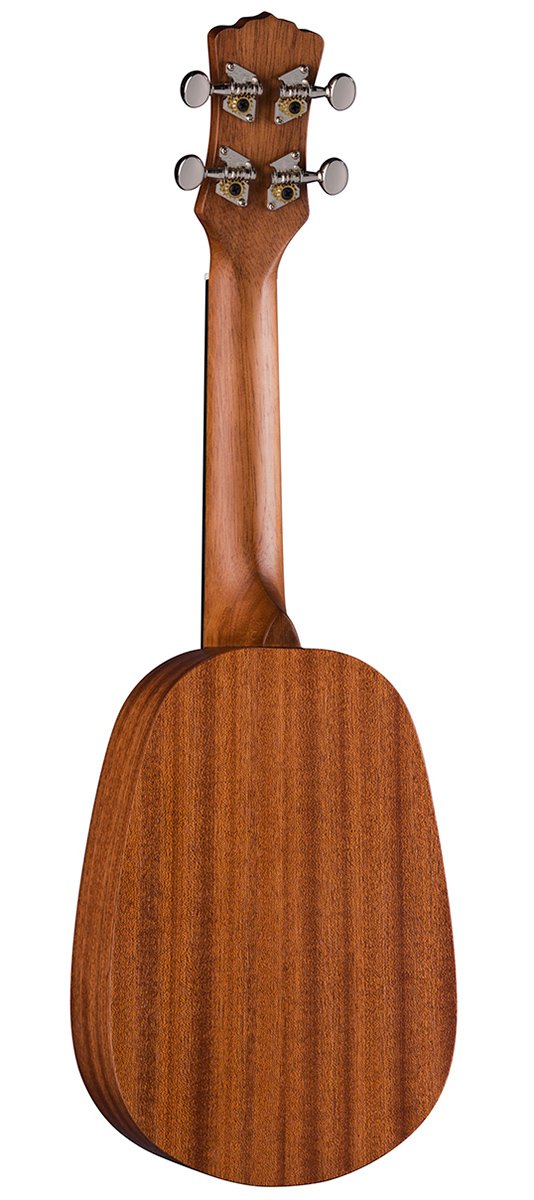 Luna Tribal Pineapple Ukulele Bundle with Gig Bag, Tuner, Austin Bazaar Instructional DVD, and Polishing Cloth - Image 3