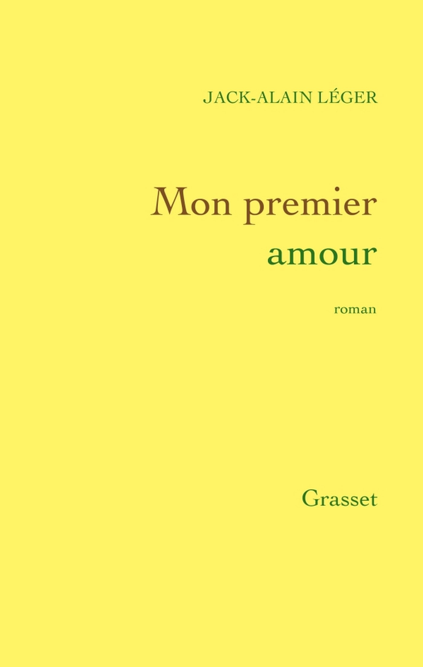 Mon premier amour (Espaces Libres) (French Edition)